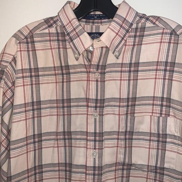 Vintage Plaid Dockers shirt M - Picture 1 of 5